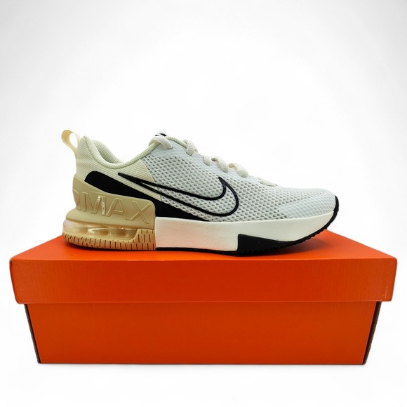 Nike Air Max Alpha Trainer 6 Shoes Mens‎ 10.5 Sail Coconut Milk Gold Black NEW